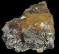 Yellow, Cubic Fluorite Cluster - Cave-in-Rock, Illinois #38993-4